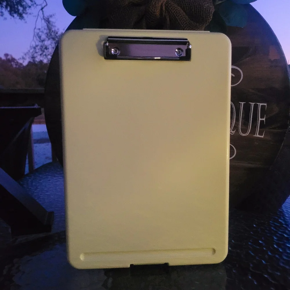 Worallymy Plastic Folder Writing Organizer